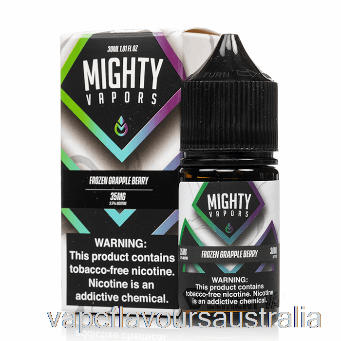 Vape Flavours Australia Frozen Grappleberry - Mighty Vapors Salts - 30mL 35mg